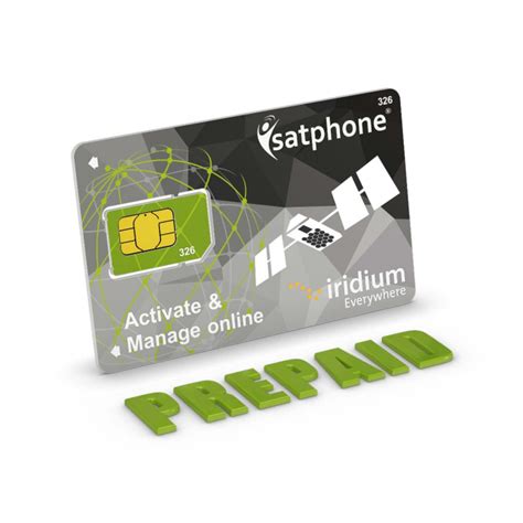 sat phone prepaid cards