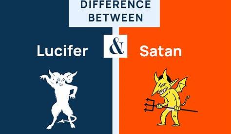 Diferencia entre Lucifer y Satanás.