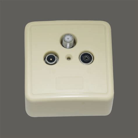 satellite cable wall socket