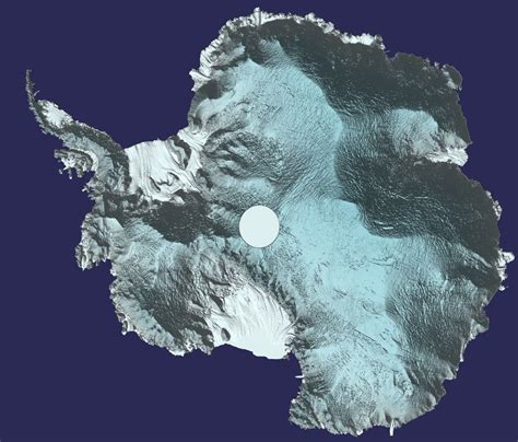 satellite topographic maps of antarctica