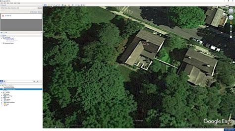 satellite view of property lines of my house