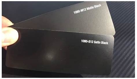 Satin Black Paint Vs Matte Black Tesla Model 3 Which Would You