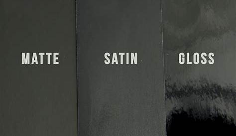 Matte Black vs Satin Black (powder coating)