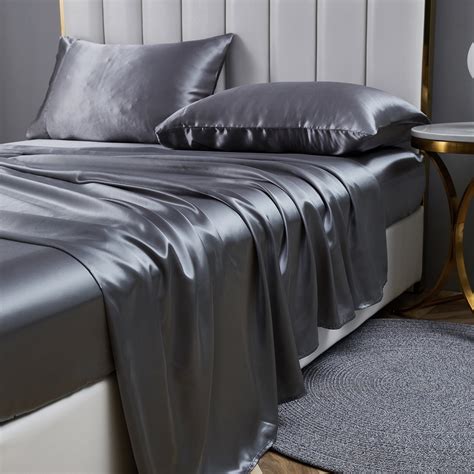 Satin Silk Sheets King