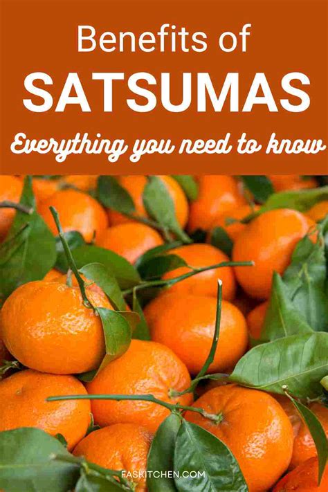 Satsuma Benefits
