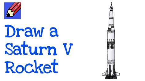 Saturn V Rocket Drawing