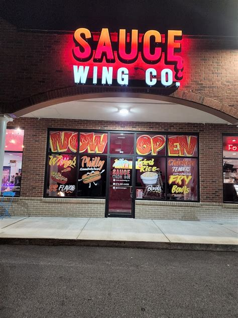 Sauce Wing Co Menu