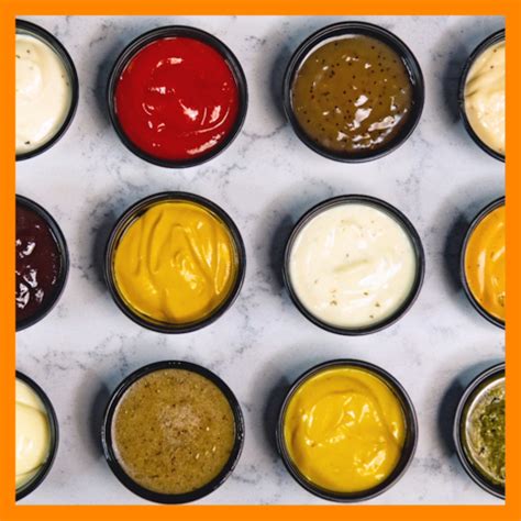 Sauces At Subway Canada