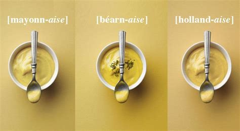 Sauces Ending In Aise