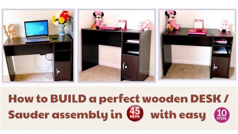 Sauder Desks Instructions
