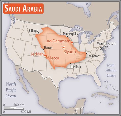 saudi arabia square miles vs us