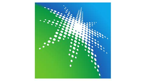 saudi aramco white logo