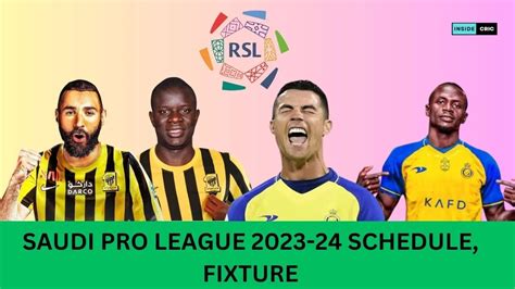 saudi pro league fixtures 2023/24