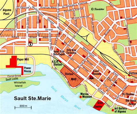 Sault Ste Marie Map Canada