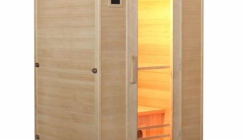 Sauna infrarouge pas cher 2 places SOLARIS haut de gamme