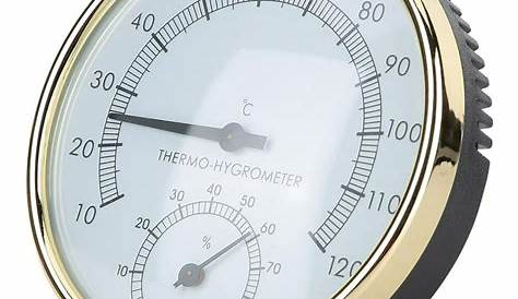 Sauna Thermometer Hygrometer Digital FAGINEY Room Humidity