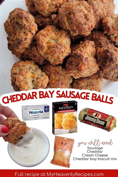 Sausage Balls Directions