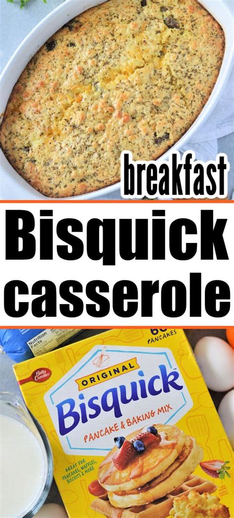 Sausage Breakfast Bake With Bisquick