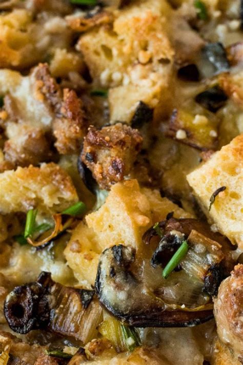 Sausage Leek Stuffing