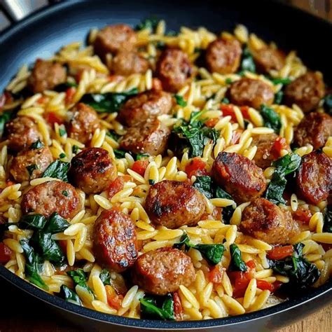 Sausage Orzo Dinner