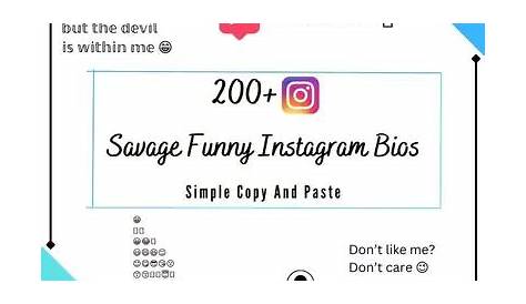 Short Savage Quotes For Instagram Bio - Short Quotes : Short Quotes