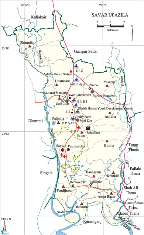 savar upazila post code