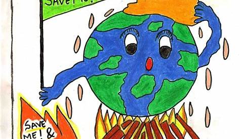 Save Earth poster | Earth day drawing, Save earth drawing, Save earth