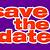 save the date animated gif