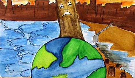 This printable Earth Day poster reminds students to save our planet by