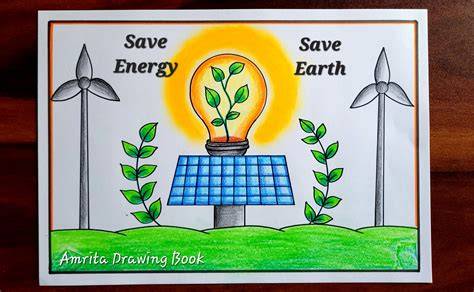 Save Electricity Drawing at Explore collection of