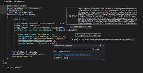 Save File Using Server.mappath In C#