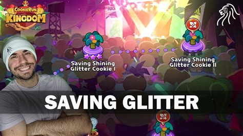 saving shining glitter cookie 1