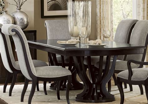 Savion Espresso Rectangular Extendable Dining Room Set