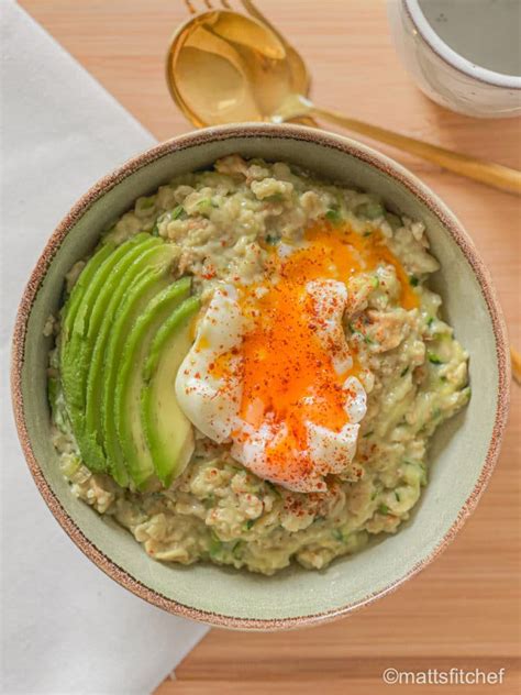Savory Oatmeal High Protein