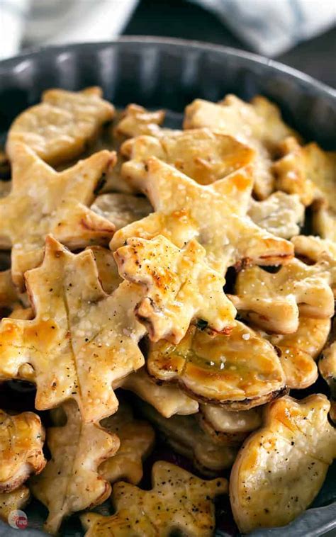 Savory Pie Crust Crackers