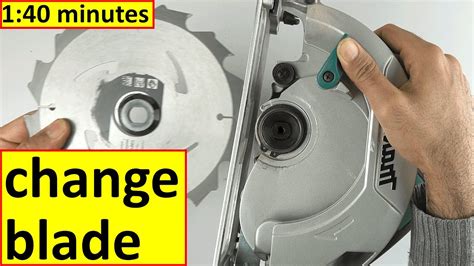 Saw Blade Change