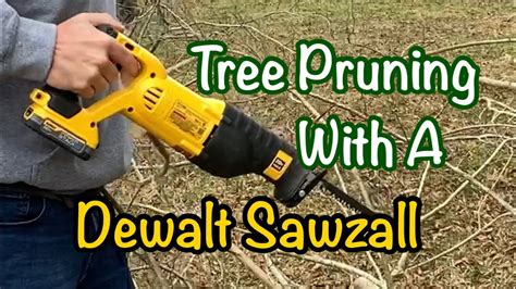Sawzall For Pruning Trees