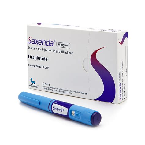 saxenda 3 mg/0.5 ml 18 mg/3 ml