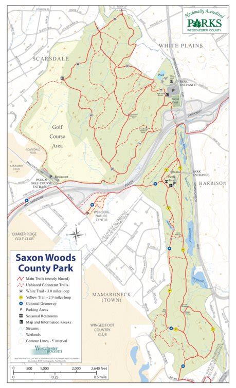 Saxon Woods Map