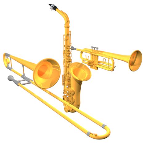 Saxophone, Trumpet, dan Trombone