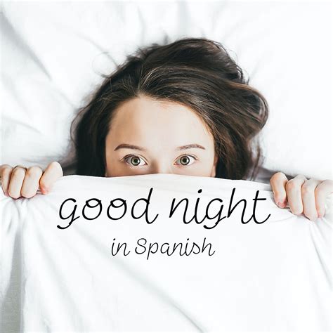 say good night in spanish