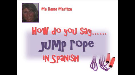 say jump in spanish translation