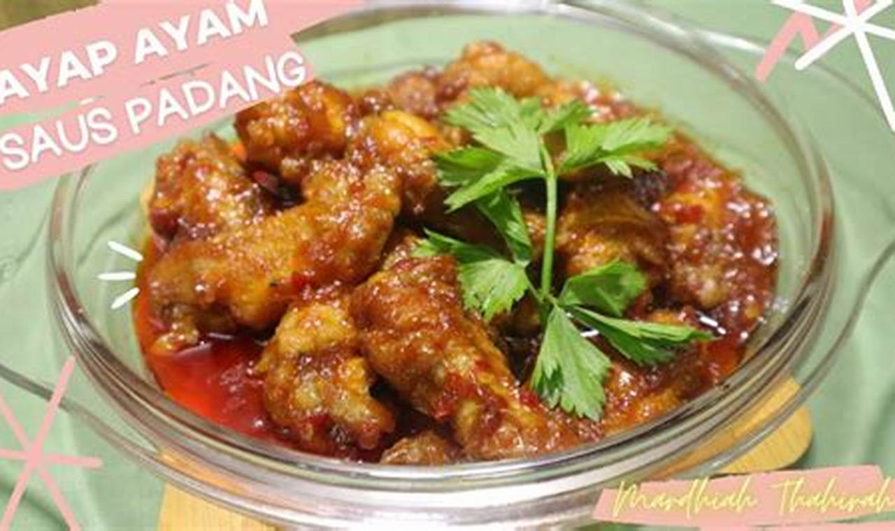 Rahasia Rahasia Sayap Ayam Saus Padang yang Gurih dan Bikin Nagih