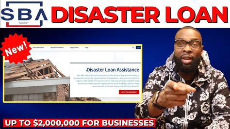 sba disaster assistance loans small business