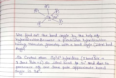 sbf5 2- bond angle