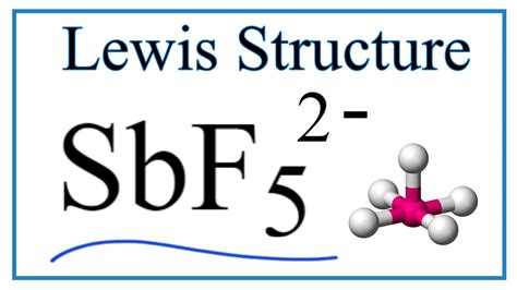 sbf5 2- lewis structure