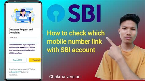 sbi account mobile number link