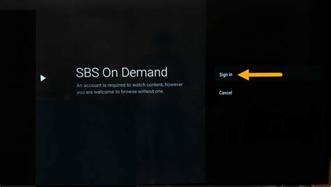 sbs on demand login - search