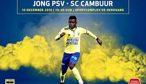 Historische resultaten SC Cambuur - Jong PSV - SC Cambuur