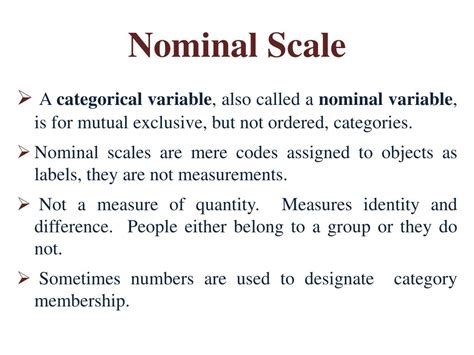Scale Variable Definition